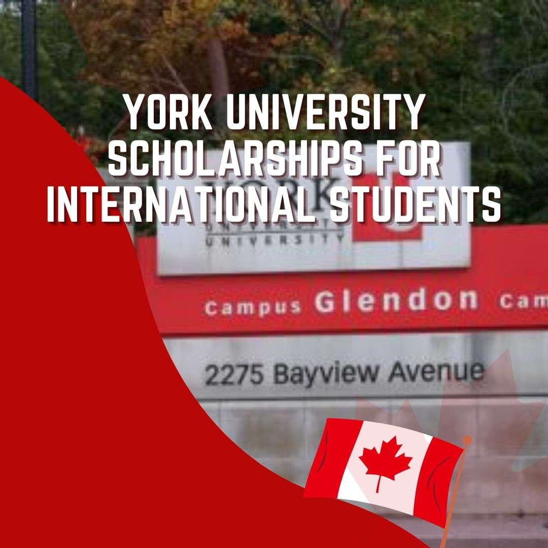 York University Scholarships for International Students » Bursaries Canada