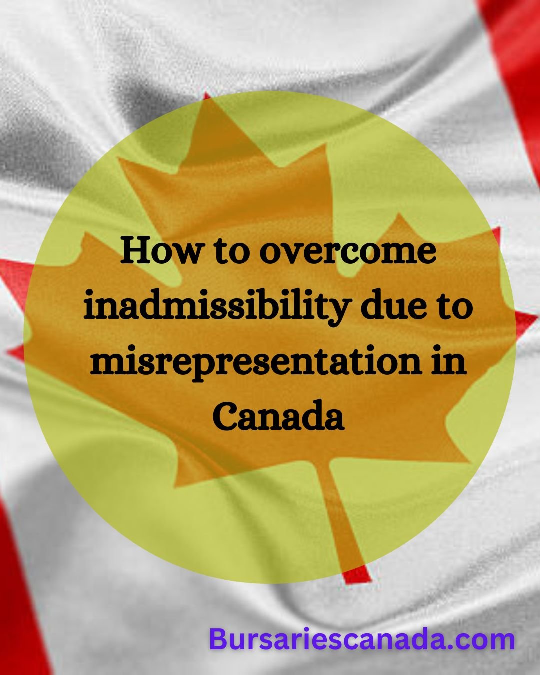 How to overcome inadmissibility due to misrepresentation in Canada